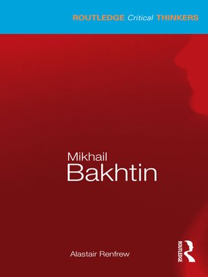 cover image of Mikhail Bakhtin
